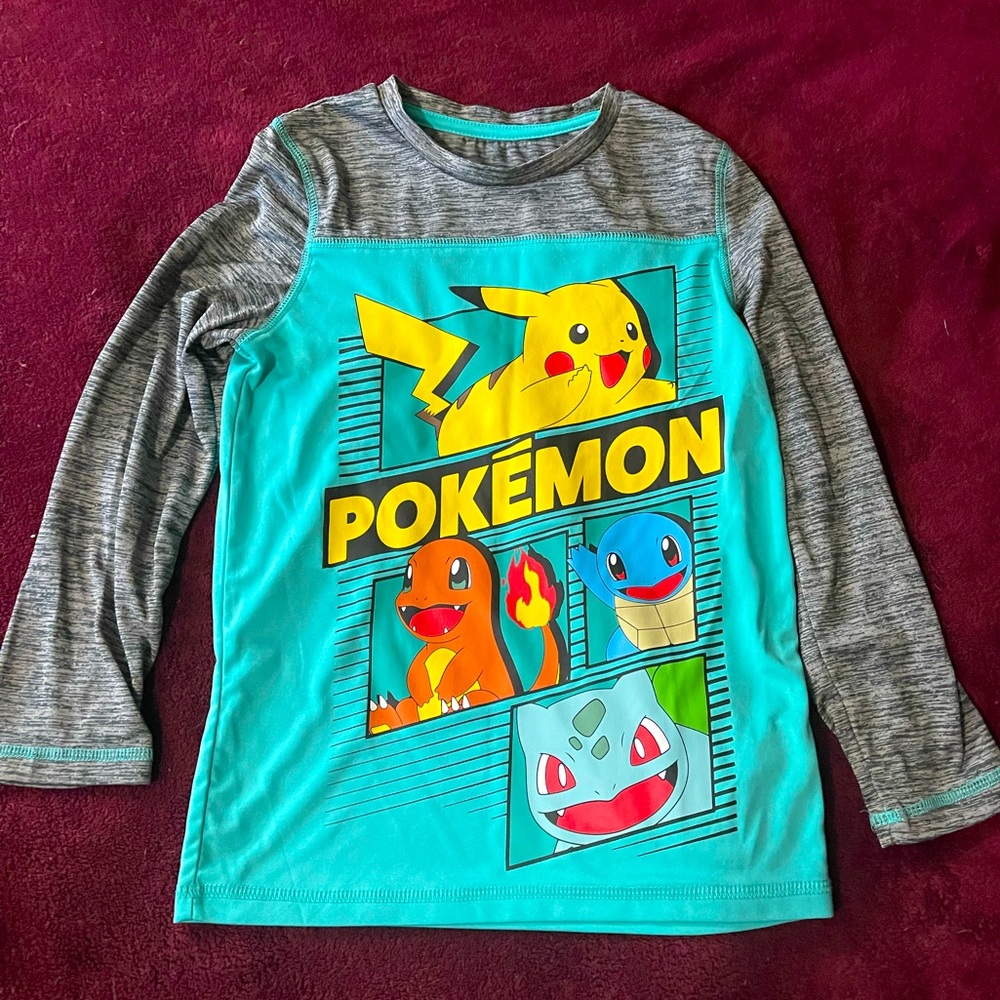 Jumping beans long sleeve Pokémon athletic shirt